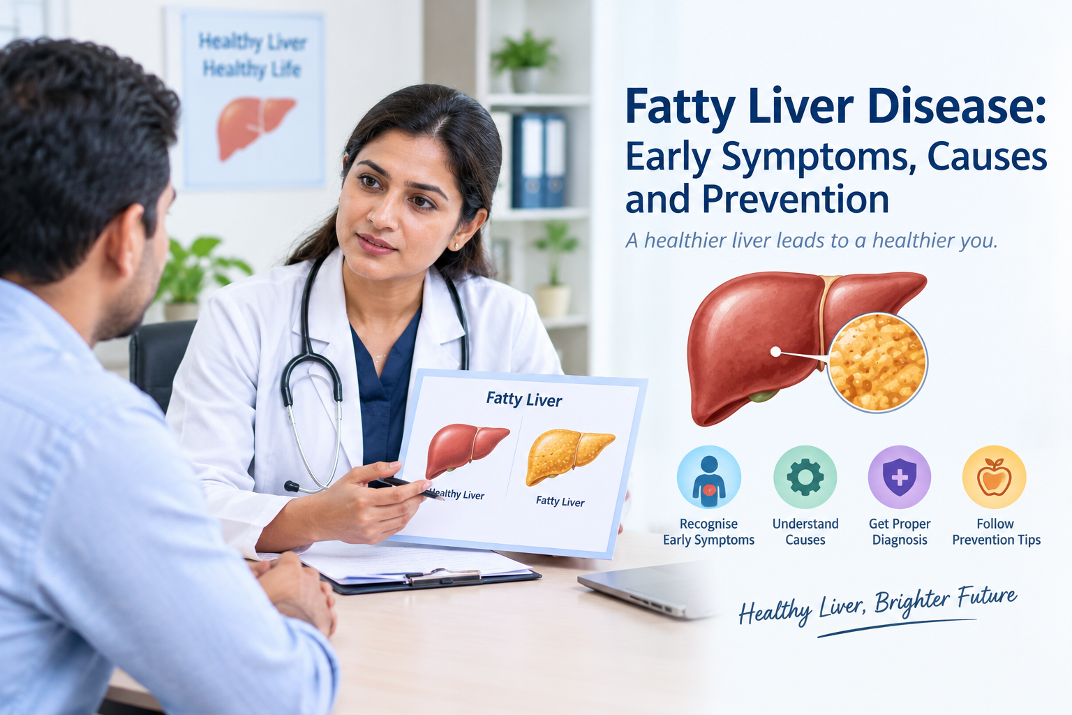 Fatty Liver Disease: Early Symptoms, Causes and Prevention