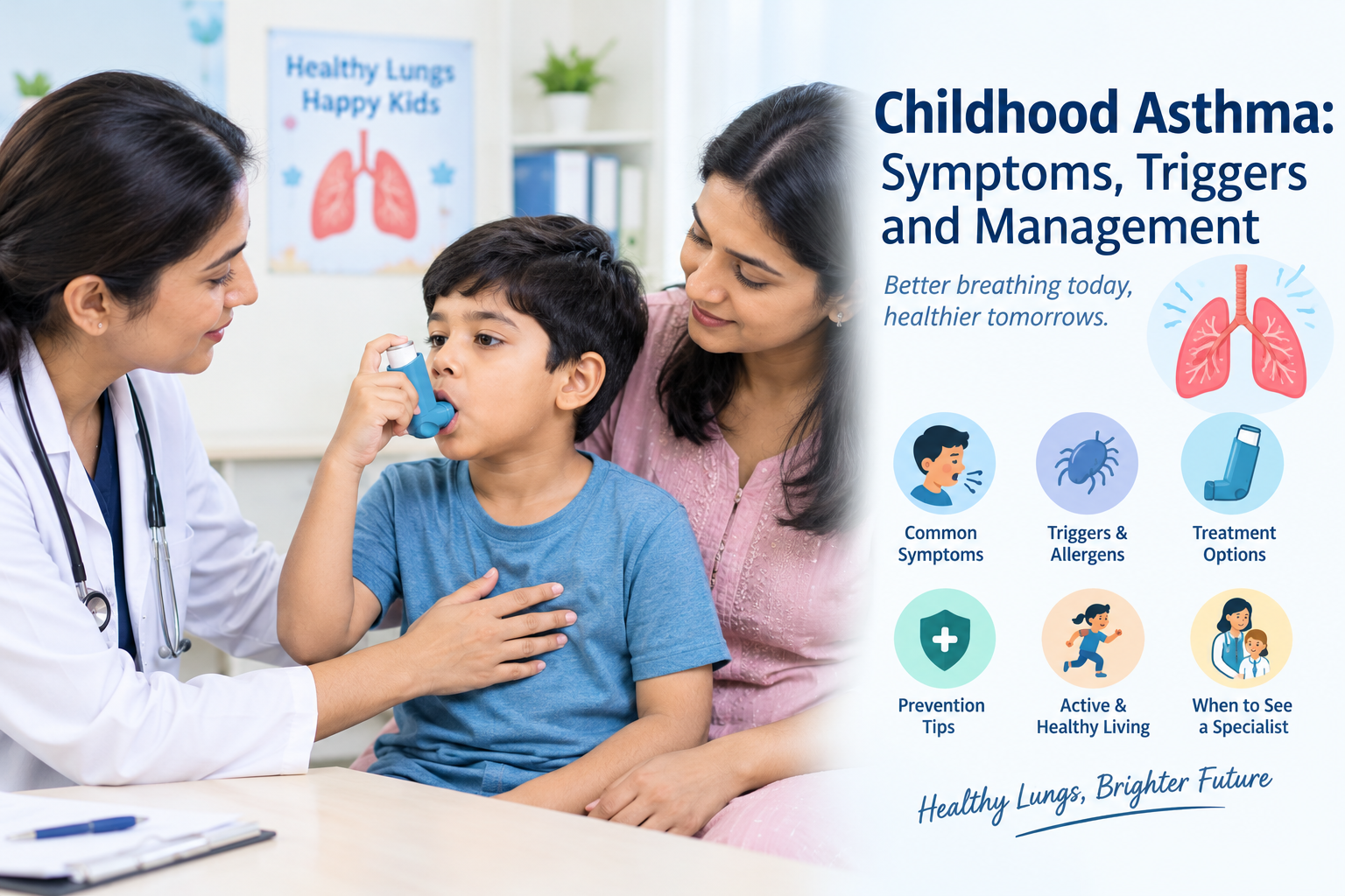 Childhood Asthma: Symptoms, Triggers and Management
